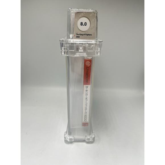 The King of Fighters 2000 (Sega Dreamcast,2000) Sealed WATA Graded 8.0 - JP RARE - Picture 13 of 14